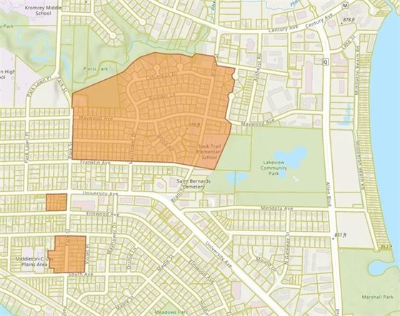 Spongy Moth Treatment areas map