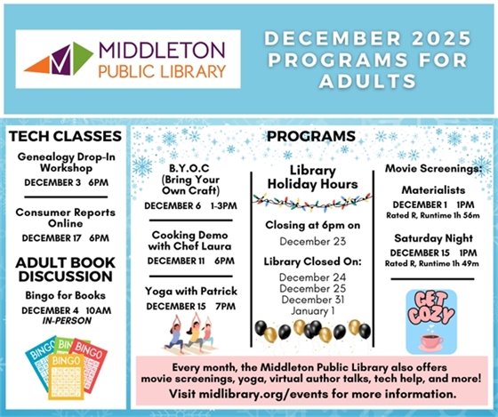Dec Programs for Adults