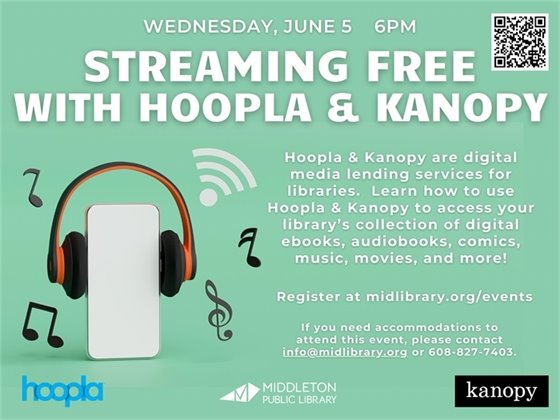  Streaming FREE with Hoopla & Kanopy