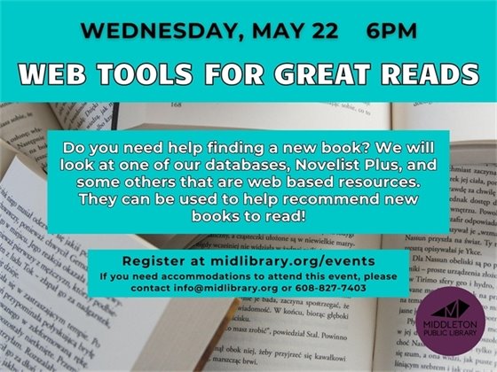 Web Tools for Great Reads