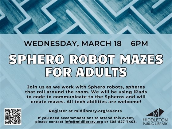 Sphero Robot Mazes for Adults