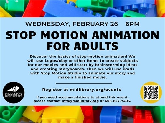Stop Motion Animation for Adults
