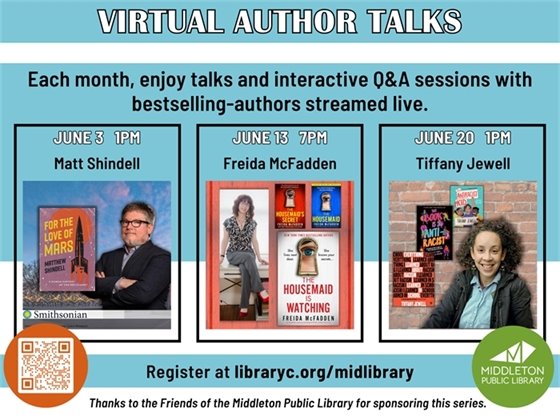 June Virtual Author Talks